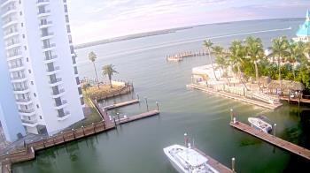 Weather camera view of Sanibel Harbour Yacht Club.