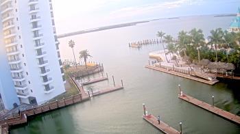 Weather camera view of Sanibel Harbour Yacht Club.