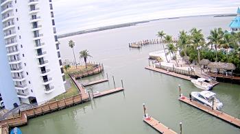 Weather camera view of Sanibel Harbour Yacht Club.