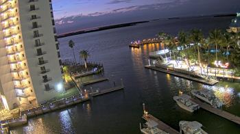 Weather camera view of Sanibel Harbour Yacht Club.