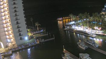Weather camera view of Sanibel Harbour Yacht Club.