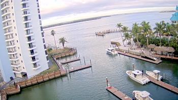 Weather camera view of Sanibel Harbour Yacht Club.
