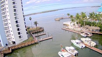 Weather camera view of Sanibel Harbour Yacht Club.