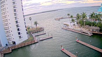 Weather camera view of Sanibel Harbour Yacht Club.