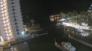 Weather camera view of Sanibel Harbour Yacht Club.