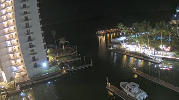 Weather camera view of Sanibel Harbour Yacht Club.