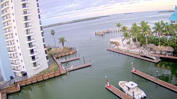 Weather camera view of Sanibel Harbour Yacht Club.