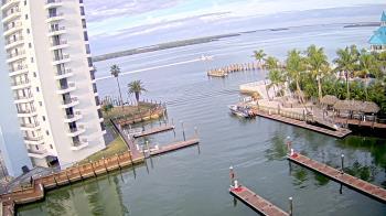 Weather camera view of Sanibel Harbour Yacht Club.