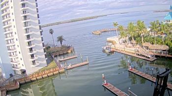 Weather camera view of Sanibel Harbour Yacht Club.