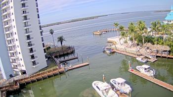 Weather camera view of Sanibel Harbour Yacht Club.
