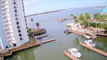 Weather camera view of Sanibel Harbour Yacht Club.