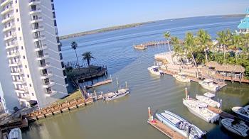 Weather camera view of Sanibel Harbour Yacht Club.