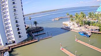Weather camera view of Sanibel Harbour Yacht Club.