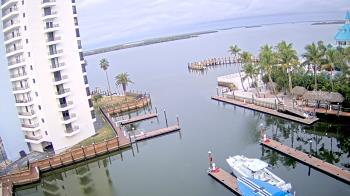 Weather camera view of Sanibel Harbour Yacht Club.