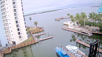 Weather camera view of Sanibel Harbour Yacht Club.
