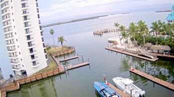 Weather camera view of Sanibel Harbour Yacht Club.
