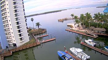 Weather camera view of Sanibel Harbour Yacht Club.