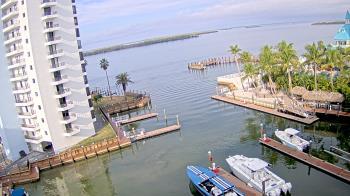 Weather camera view of Sanibel Harbour Yacht Club.