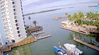 Weather camera view of Sanibel Harbour Yacht Club.