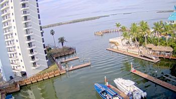 Weather camera view of Sanibel Harbour Yacht Club.