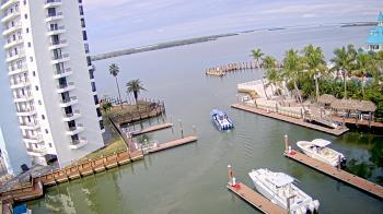 Weather camera view of Sanibel Harbour Yacht Club.