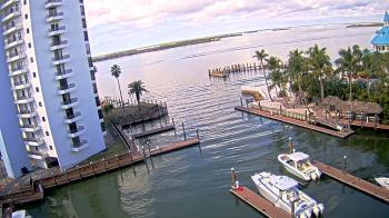 Weather camera view of Sanibel Harbour Yacht Club.