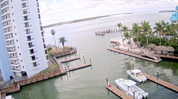 Weather camera view of Sanibel Harbour Yacht Club.