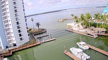 Weather camera view of Sanibel Harbour Yacht Club.