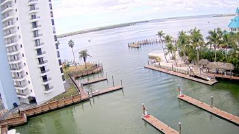 Weather camera view of Sanibel Harbour Yacht Club.