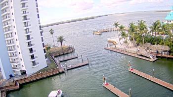 Weather camera view of Sanibel Harbour Yacht Club.