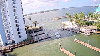 Weather camera view of Sanibel Harbour Yacht Club.