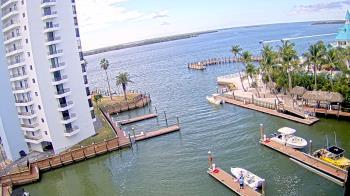 Weather camera view of Sanibel Harbour Yacht Club.