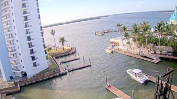 Weather camera view of Sanibel Harbour Yacht Club.