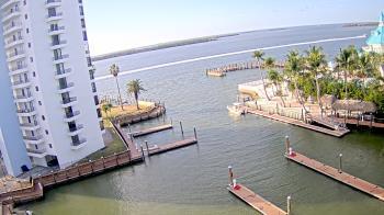 Weather camera view of Sanibel Harbour Yacht Club.