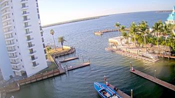 Weather camera view of Sanibel Harbour Yacht Club.