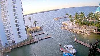 Weather camera view of Sanibel Harbour Yacht Club.