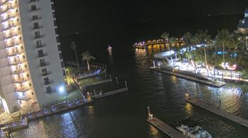 Weather camera view of Sanibel Harbour Yacht Club.