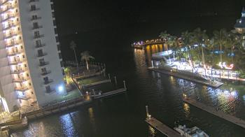 Weather camera view of Sanibel Harbour Yacht Club.