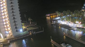 Weather camera view of Sanibel Harbour Yacht Club.