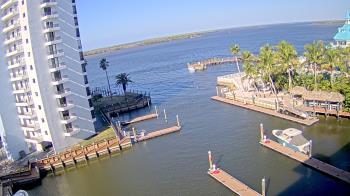 Weather camera view of Sanibel Harbour Yacht Club.