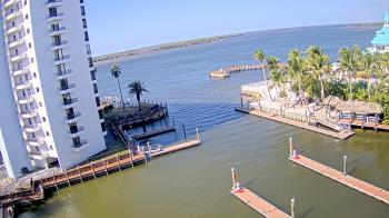 Weather camera view of Sanibel Harbour Yacht Club.