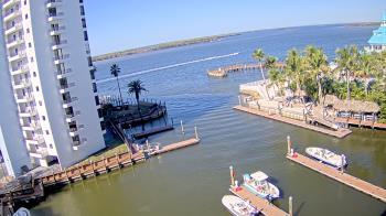 Weather camera view of Sanibel Harbour Yacht Club.