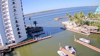 Weather camera view of Sanibel Harbour Yacht Club.