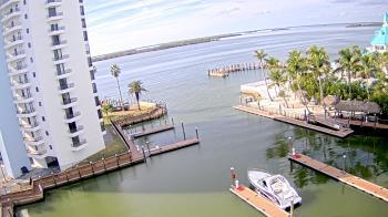Weather camera view of Sanibel Harbour Yacht Club.
