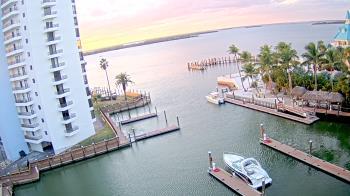 Weather camera view of Sanibel Harbour Yacht Club.