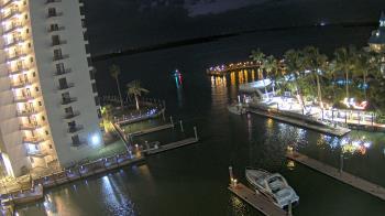 Weather camera view of Sanibel Harbour Yacht Club.