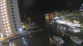 Weather camera view of Sanibel Harbour Yacht Club.