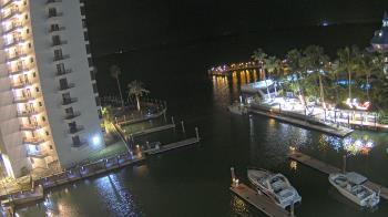 Weather camera view of Sanibel Harbour Yacht Club.