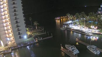 Weather camera view of Sanibel Harbour Yacht Club.