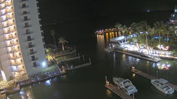Weather camera view of Sanibel Harbour Yacht Club.